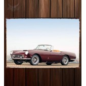 Металлическая табличка Ferrari 250 GT Cabriolet (Serie II) 254